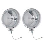 Driving Lamps 5" Round Chrome (pair) - RX1556 - Wipac