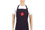 Blue Workshop Apron with Embroidered MG Logo - RX1579MG