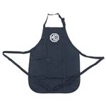 Blue Workshop Apron with Embroidered MG Logo - RX1579MG