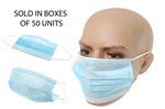Face Mask Blue (50 per box) - RX2202