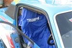 Seat Cover Triumph Blue - Single - RX2566TRI