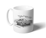 Mazda MX5 MK4 Mug B/W Inc Reg - RY1097BWMUG