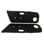 Door Trim Panel Speaker Hole (pair) Black - RY1169BLK