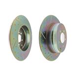 Brake Disc Rear (Pair) Uprated Solid 354mm - SDB000211URBP - Britpart