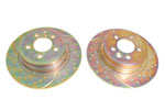 EBC Turbo Grooved Rear Brake Discs (pair) - SDB000871UR