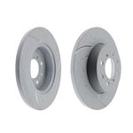 Brake Disc Solid Grooved Front (pair) 262mm - SDB100500UR - EBC