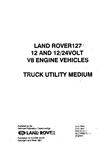 Operating Info - L/R 127 12/24V V8 - 1985-1990 - SLR955WDHBGR - OTP