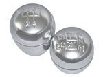 Gear Knob Set LT77 Aluminium (2 piece) - STC605089LT77 - Britpart