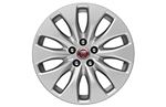 Alloy Wheel 7.5J x 17" Aerodynamic 10 Spoke Silver Finish - T2H2203 - Genuine