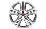 Alloy Wheel 8.5J x 20" Templar 5 Twin Spoke Silver Finish - T4A2308 - Genuine