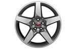 Alloy Wheel 7.5J x 18" Star 5 Spoke Silver Finish - T4N3699 - Genuine
