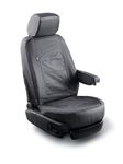 Seat Cover Front (pair) Ebony Less DVD - VPLAS0130PVJ - Genuine