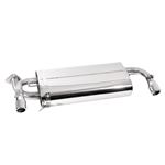 Rear Assembly Exhaust System - Round Tailpipes - Stainless Steel (Standard) VIN YD522573 on - WCG000550SS