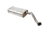Tailpipe and Back Box Assembly - WCG108540SLP - MG Rover