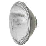 Headlamp 7" RHD Quadoptic H4 No Pilot Plastic Reflector - WPS6008W - Wipac