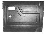 Front Door Card Manual Window RH Black (lift up handle) - LL1416BLKLU - Aftermarket