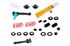 Front Suspension Legs Overhaul Kit with Spax KSX Top Adjustable Inserts - TR7/8 - Car Set - RB2009SPAXTA2