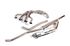 Stainless Steel Sports Single Exit Full Exhaust and Manifold System - GT6 Mk1 - RG1302