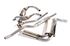 Stainless Steel Sports Exhaust System w/Tubular Manifold - GT6 Mk2 and Mk3 - RG1304