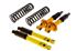 Spax KSX Front and Rear Shock Absorber Kit - Ride Adjustable - with Uprated Front Springs - Rotoflex GT6 - RG1186