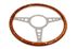 Moto-Lita Steering Wheel - 13 inch Wood - Flat