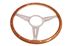 Moto-Lita Steering Wheel - 14 inch Wood - Dished with Slots