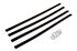 Door Glass Outer Weatherstrip Seal - Includes Clips - Set of 4 - RT1286