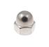 Brass Domed Nut 1/4" UNF Highly Polished - 14B1981