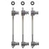THROTTLE LINK ROD SET CP STAINLESS PREPACKED