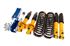 Spax KSX Front and Rear Shock Absorber Kit - Ride Adjustable - with Uprated Front Springs/Rear Brackets - Rotoflex Vitesse - RV6200S