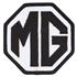 Embroidered Patch "MG" Logo Octagon Black/White Small - 229500