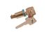 Barrel Lock & 2 Keys Less Steering Lock - 24G1345 - Lucas