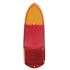 Stop/Tail Lamp Lens (amber/red) - 37H4737