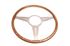 Moto-Lita Steering Wheel - 14 inch Wood - Flat with Slots