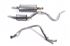 Exhaust System - RA1016MSP - Aftermarket