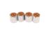 MG Valve Cap Set of 4 - Original - RRF100060 - Genuine MG Rover