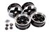 Alloy Wheel Set of 4 - 5.5x13 Black - RB7716 - Revolution