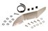 Baffle Plate Kit - Stainless Steel - Front Wing - LH - 750150SSK