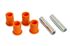 Chassis Bush Front (pair) Dynamic Orange 1N - 569746PBO - Polybush