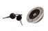 Cap - Fuel Filler - Silver/Black - Non Specific Key Number - WLD100710 - Genuine MG Rover