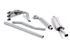 Phoenix Stainless Steel Sports Exhaust System Single Box Performance Large Bore - Quiet - Including Manifold - Spitfire MkIV & 1500 - RL1598T