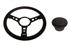 Steering Wheel 14" Vinyl with Black Centre Black Boss - RP1522 - Mountney 