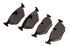 Rear Brake Pads - Rover 75 and MG ZT - SFP100520 - Genuine MG Rover