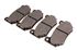 Front Brake Pads - MGF and MG TF - SFP000311P - Aftermarket