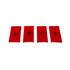 Rear Spring Seating Pad Performance Red 3F - ACG5002PBR - Polybush
