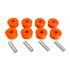 Front Radius Arm Bush Set Axle End Dynamic Orange 1XB - ANR3332PBO - Polybush