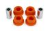 A Frame Bush Set (M16 Bolt) Dynamic Orange 1CM - ANR4164PBO - Polybush