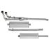Exhaust System STD S/steel MGB Chrome Bumper - BSMGBCB - Bell