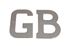 GB Badge Stainless Steel - Self Adhesive - DAM100690MMMP