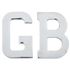 GB Badge Stainless Steel Self-Adhesive - DAM100690MMMP - Mountney